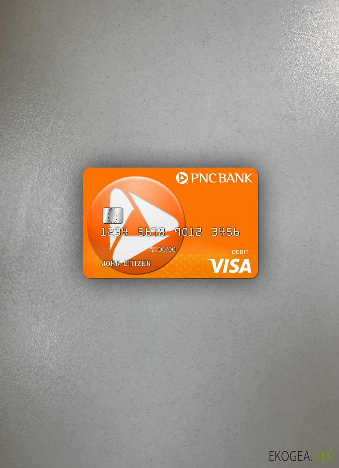 USA PNC banque Visa carte de débit photolook ,